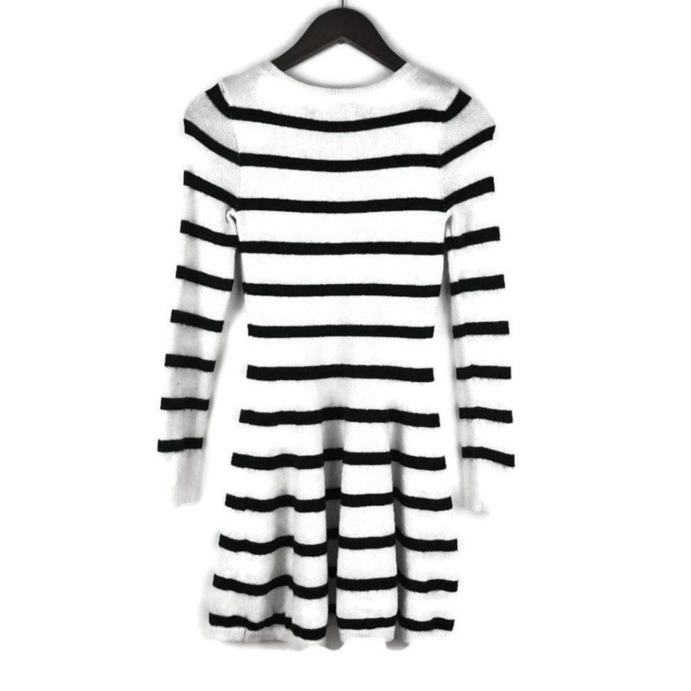 ABERCROMBIE Girls Sweater Dress Silver Threads - Picture 2 of 5